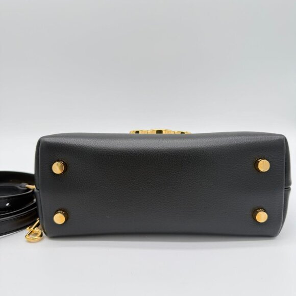 TEEN NINO BAG IN SUPPLE GRAINED CALFSKIN  - BLACK - Picture 4 of 8